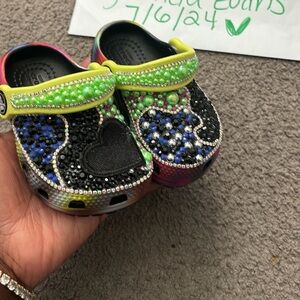 Blinged out crocs